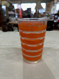 Vintage Tumbler in orange