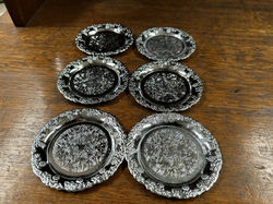 Silver Plated Drink Coasters