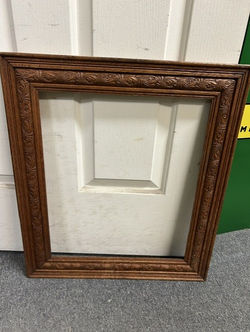 Antique Oak Picture Frame