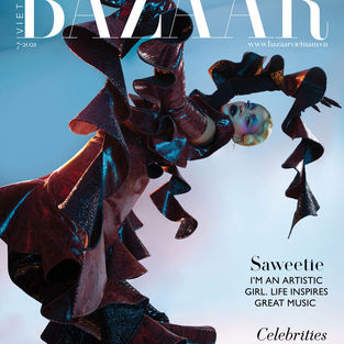 Saweetie Stuns on the Cover of Harpers Bazaar Vietnam