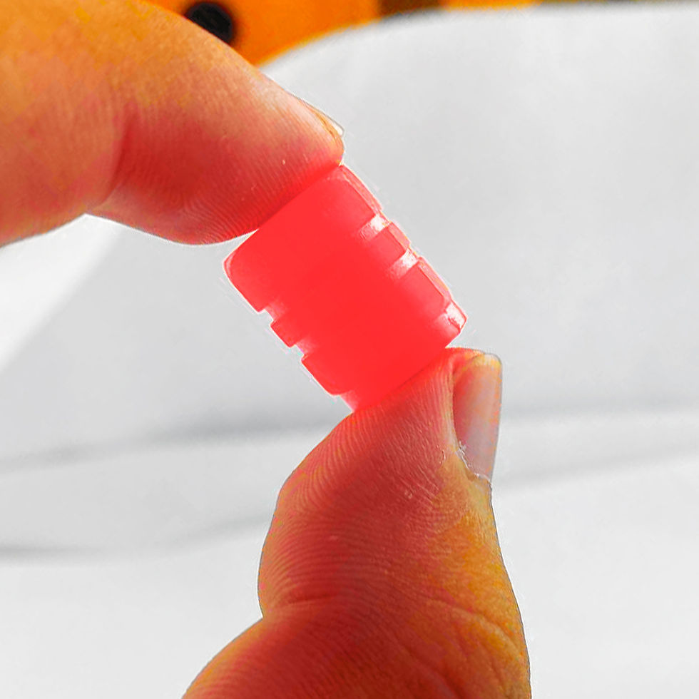 Thumbnail: Luminous Valve Caps Fluorescent Night Car Tire Valve Caps Motorcycle Bike Glowin