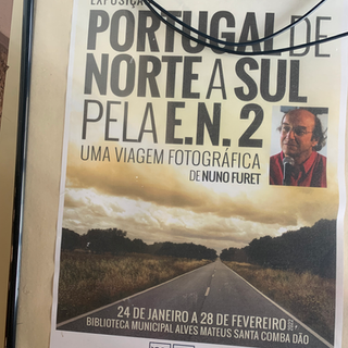 Portugal de Norte a Sul pela E.N.2 poster with Nuno Furet, Portugal Travel