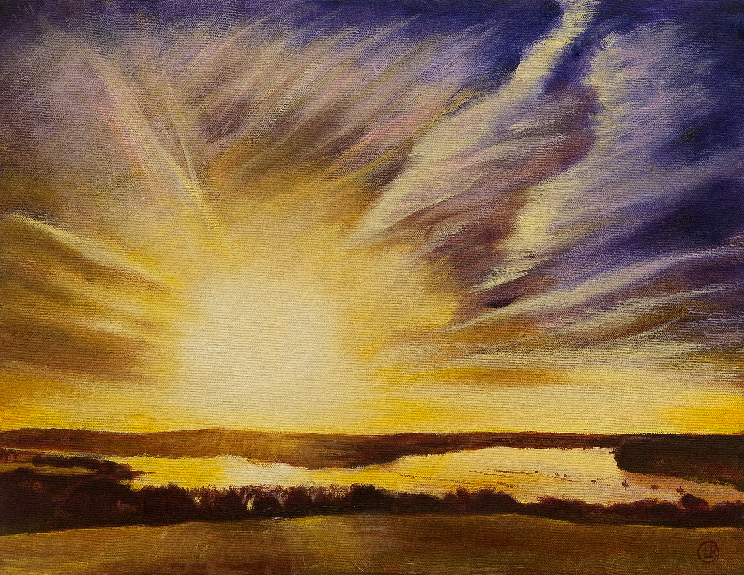 Lawrenny Sunrise #5, 2018