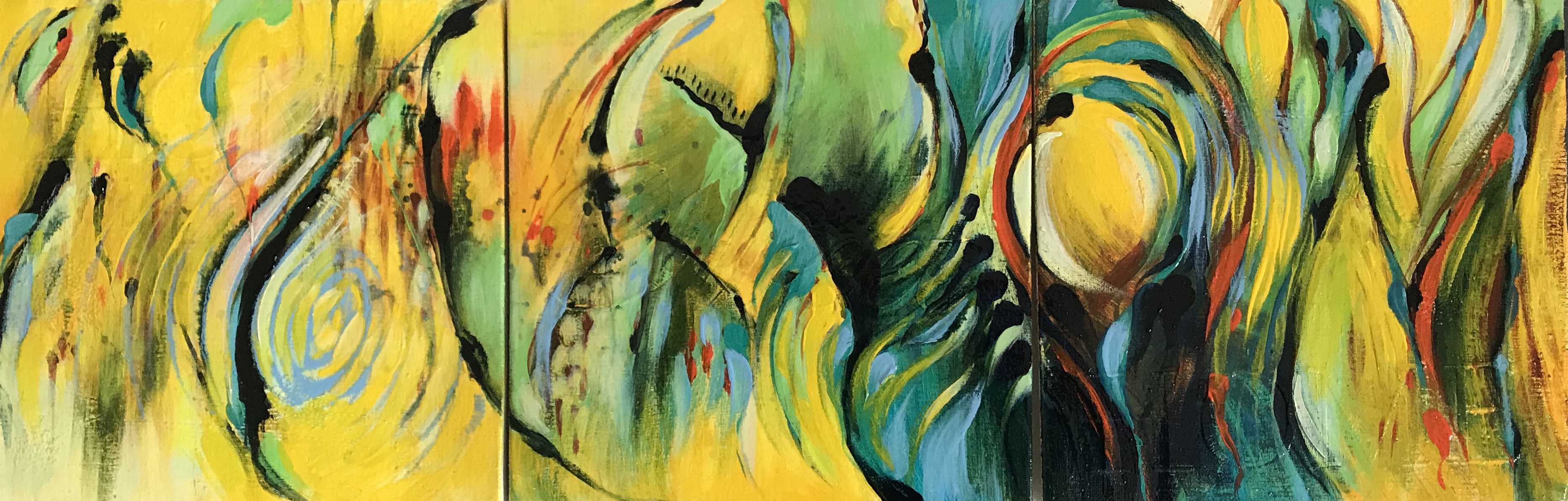 Dreamscape Triptych 2019