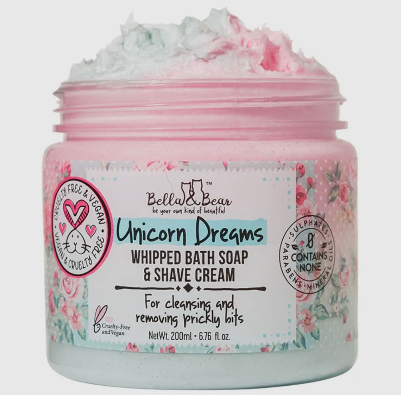 Unicorn Dreams Bath Soap | Shave Cream | Moisturizer | 6.7oz