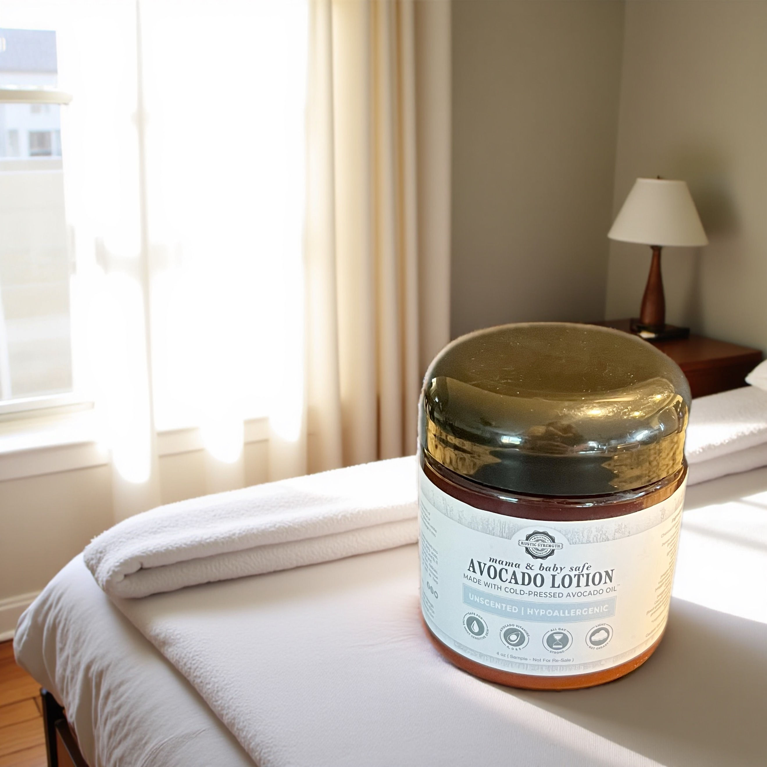 Avocado Lotion | Unscented | 4 oz