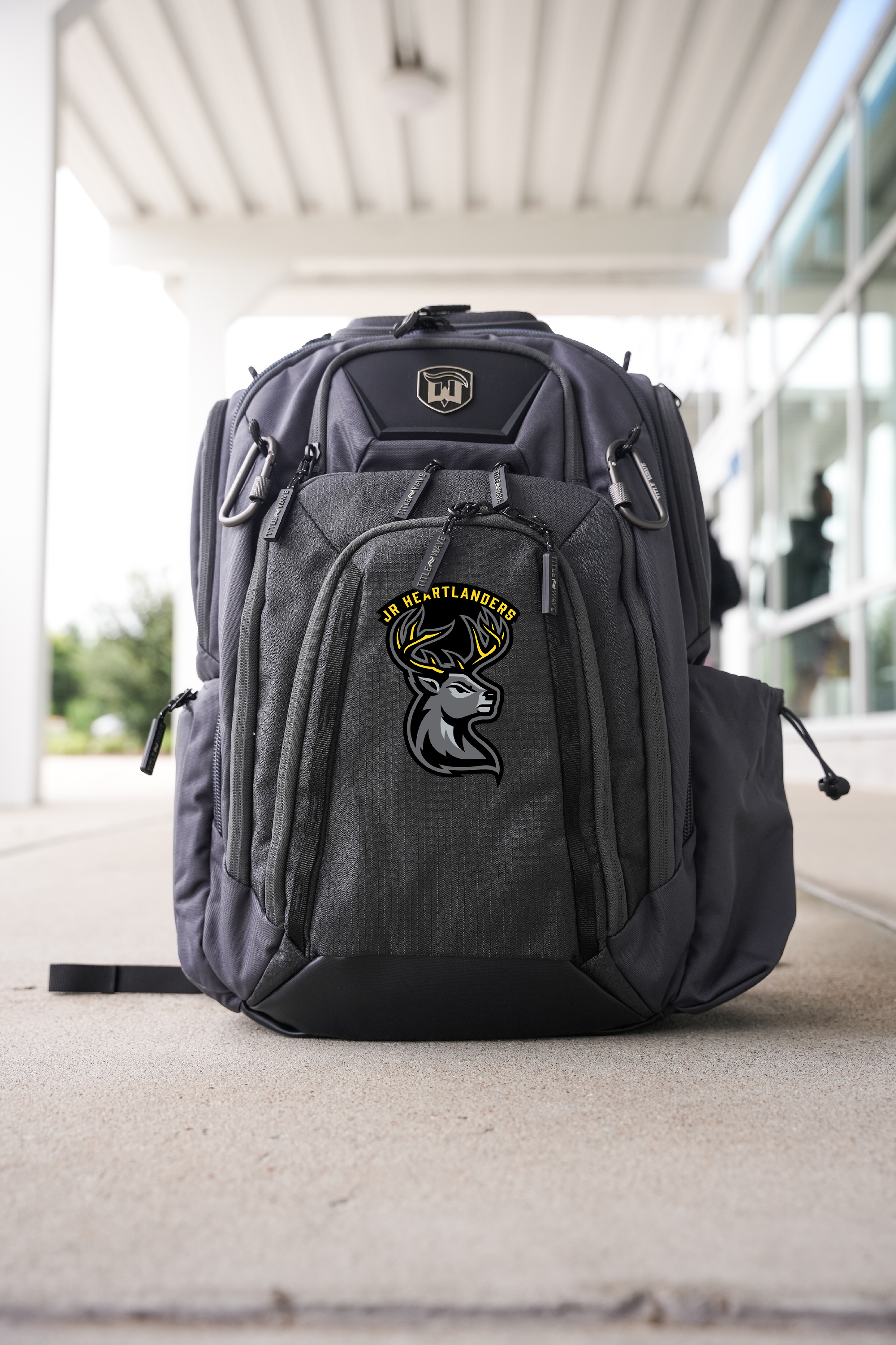 Iowa Heartlanders Backpack - Gray