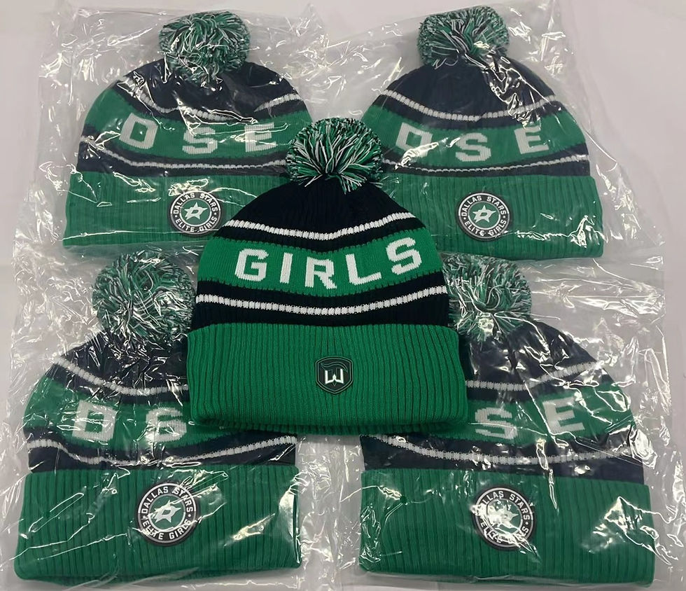 Thumbnail: Dallas Stars Elite Girls Winter Beanie Hat