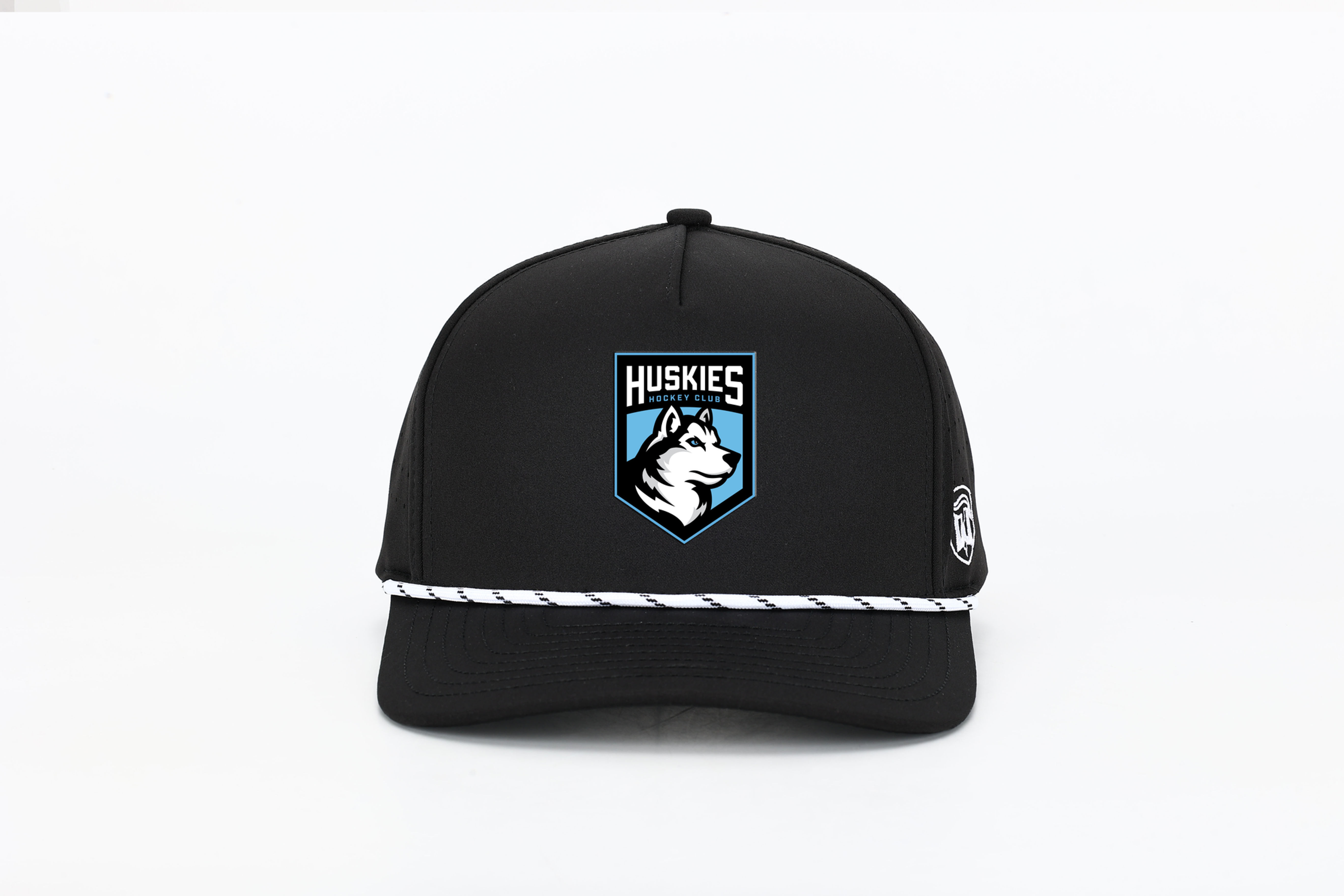 Huskies Performance Hat- Black Rope