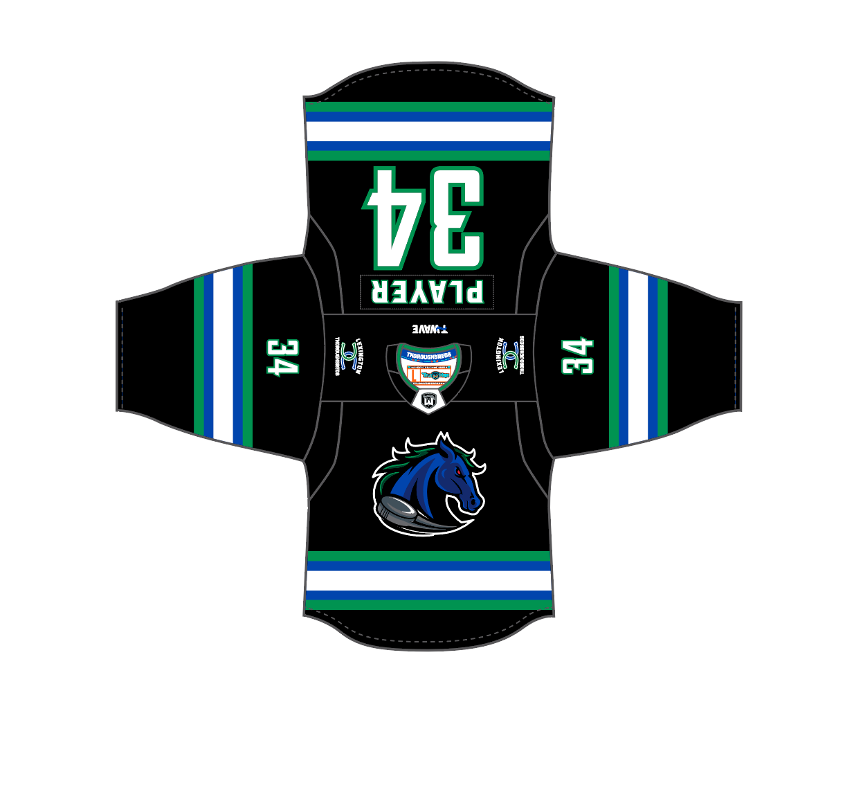 Lexington Thoroughbreds Game Jerseys
