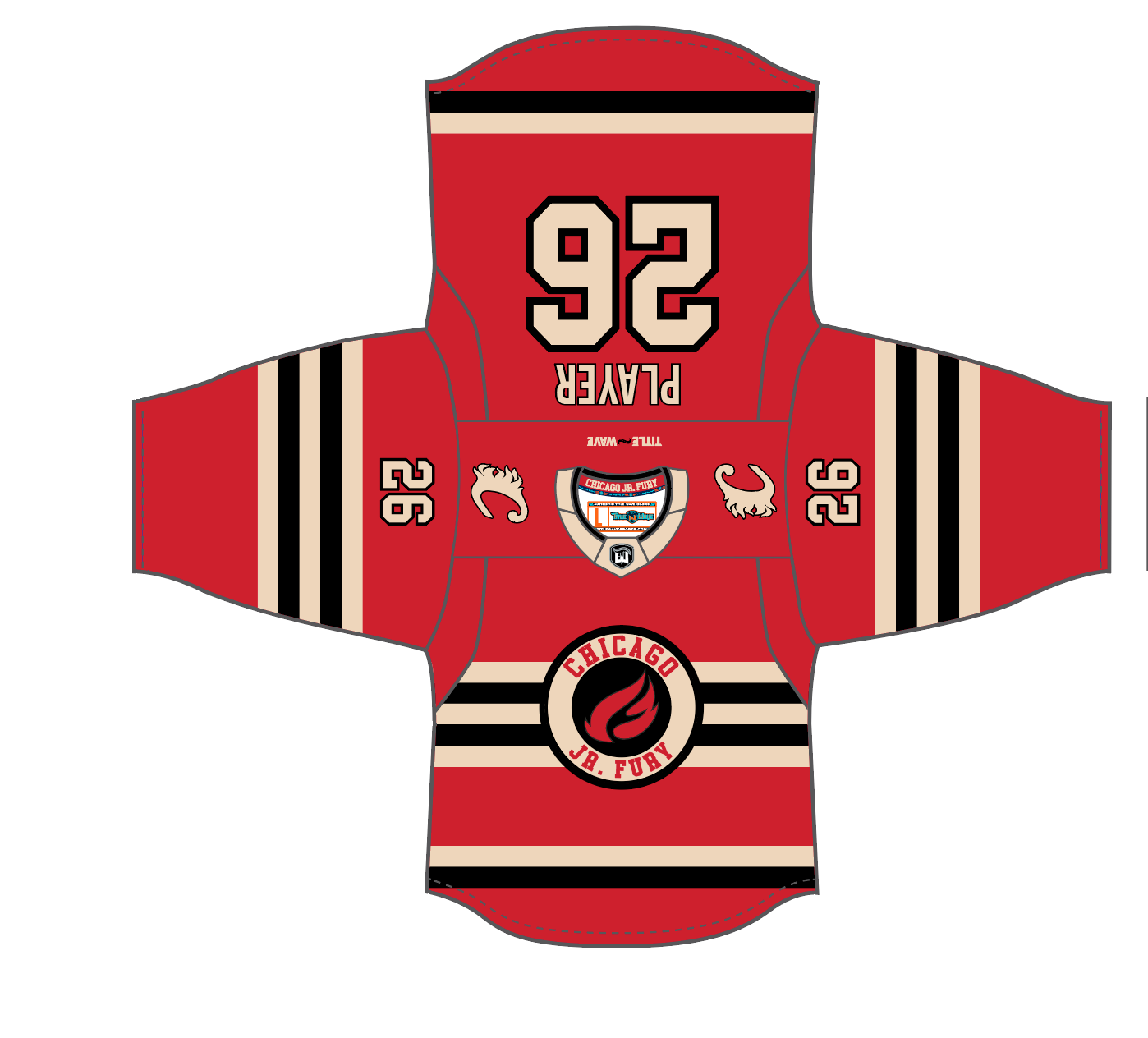 Chicago Jr. Fury Uniform Package