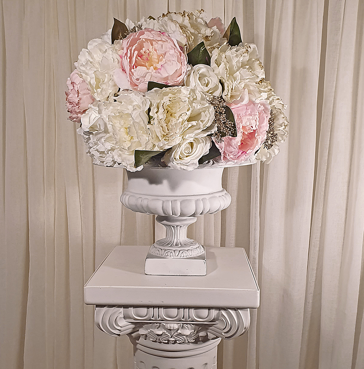 Topiarys and Pedestal $25.00