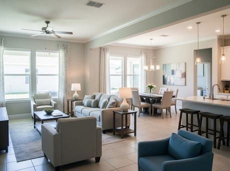 Beautiful open-concept home interior remodel by Best Lakeland Handyman LLC