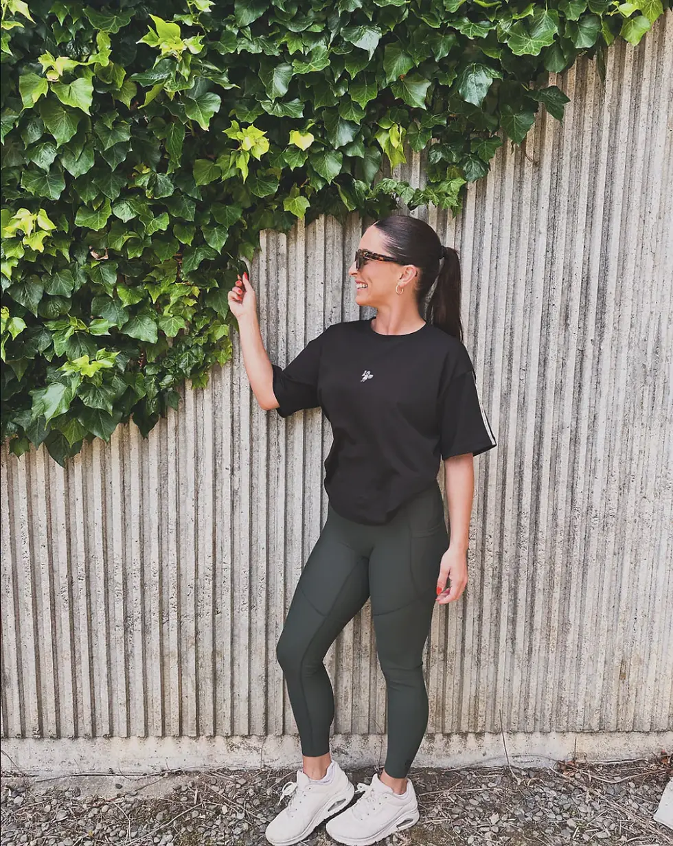 Thumbnail: Brushed Cotton Bombshell T-shirt BLACK