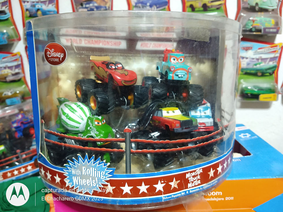 Miniatura: CUADRILATERO Y LUCHADORES DEL MUNDO DE CARS