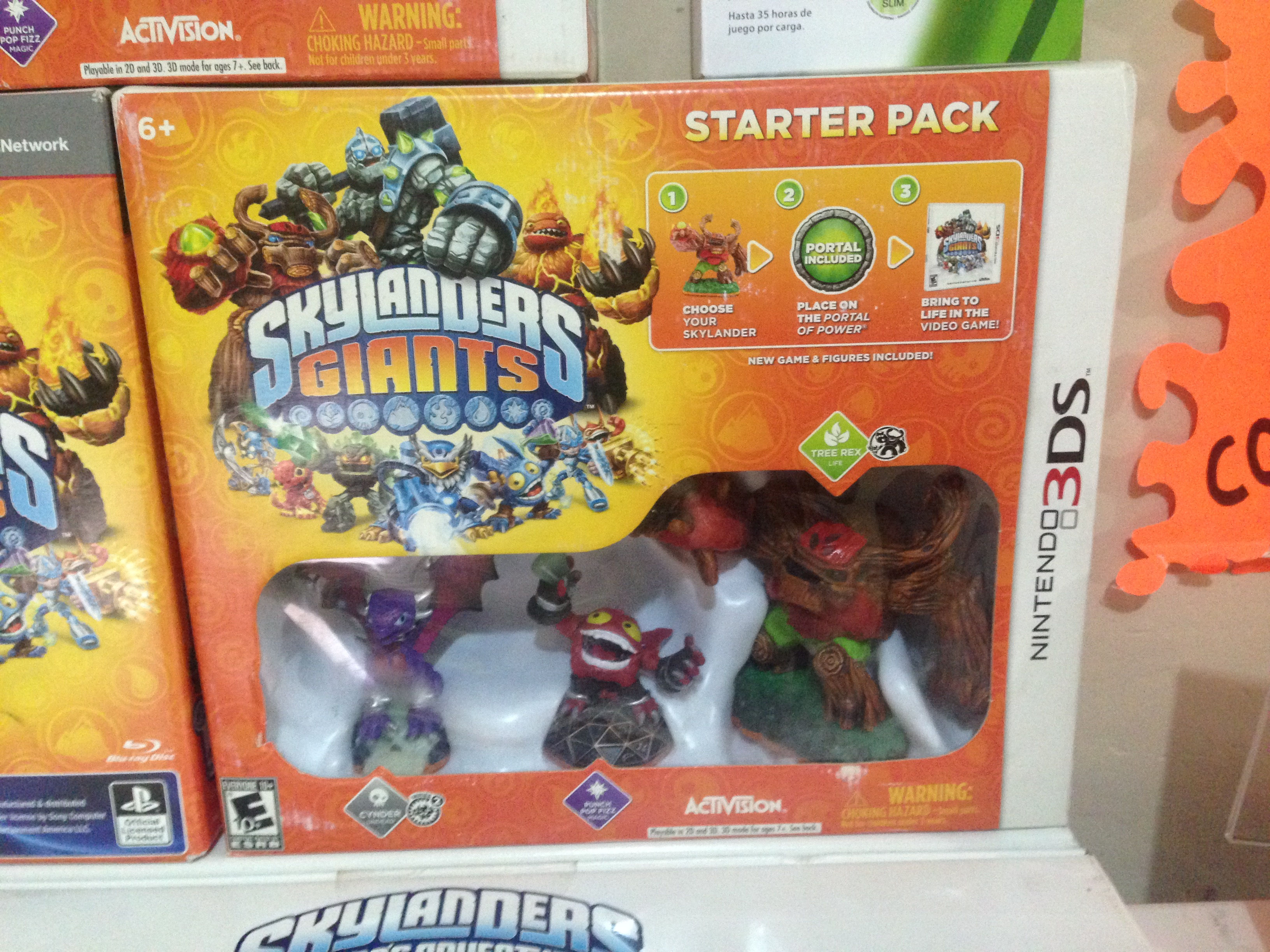 SKYLANDERS GIANTS PARA NINTENDO 3DS !!!