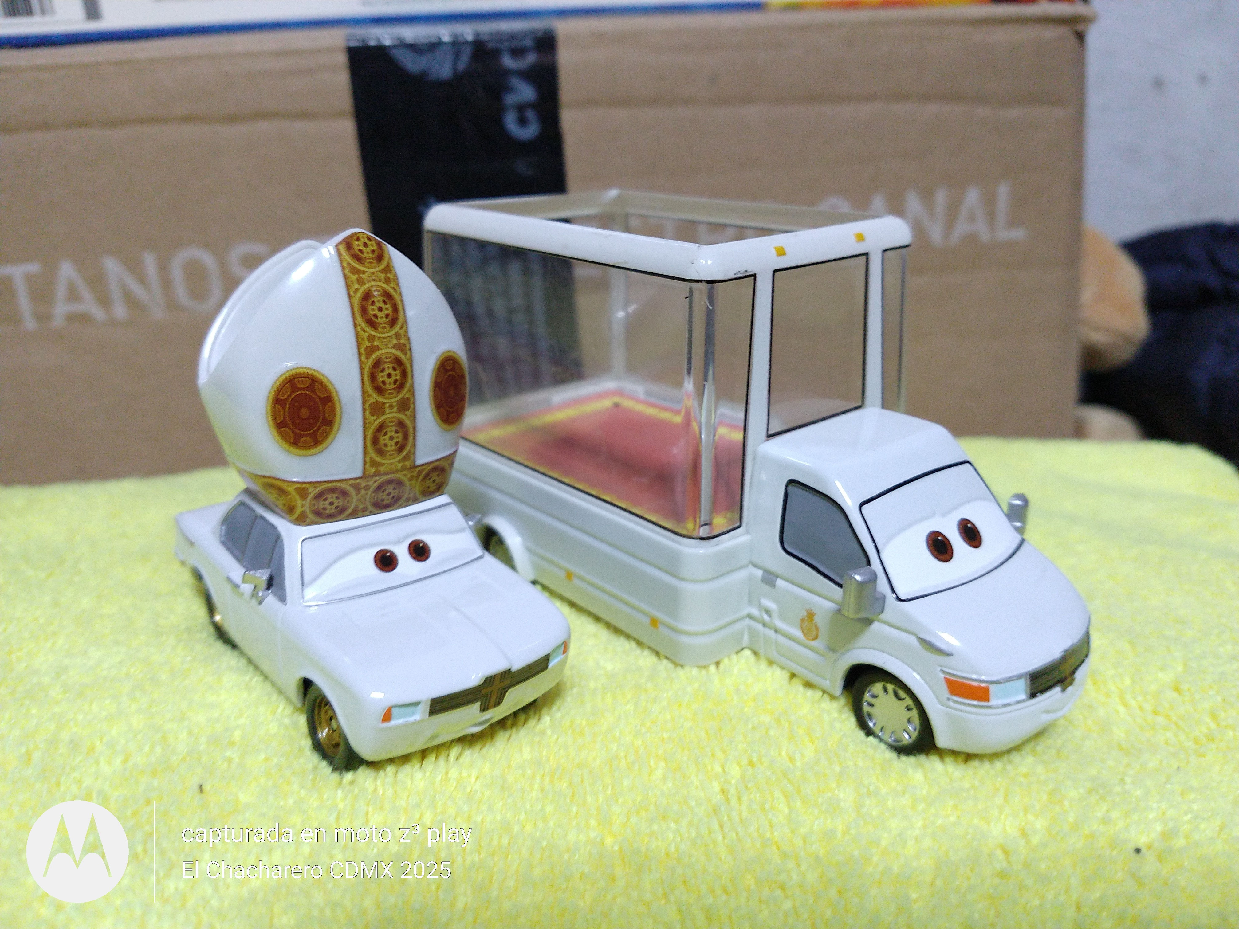 PAPA Y PAPAMOVIL DEL MUNDO DE CARS