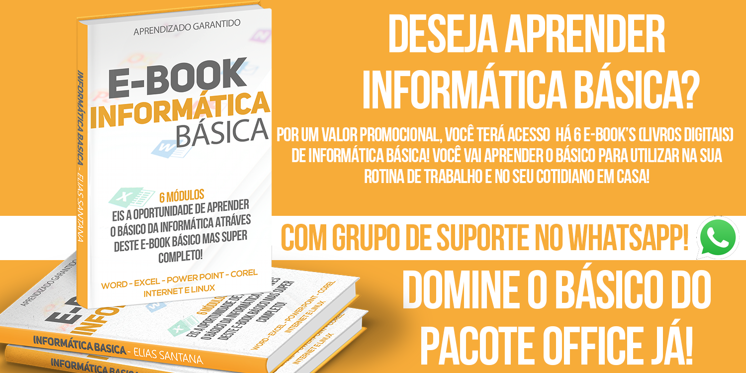 E-BOOK - INFORMÁTICA BÁSICA