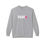 Thumbnail: Adult bubble letter Unisex Midweight Softstyle Fleece Crewneck Sweatshirt