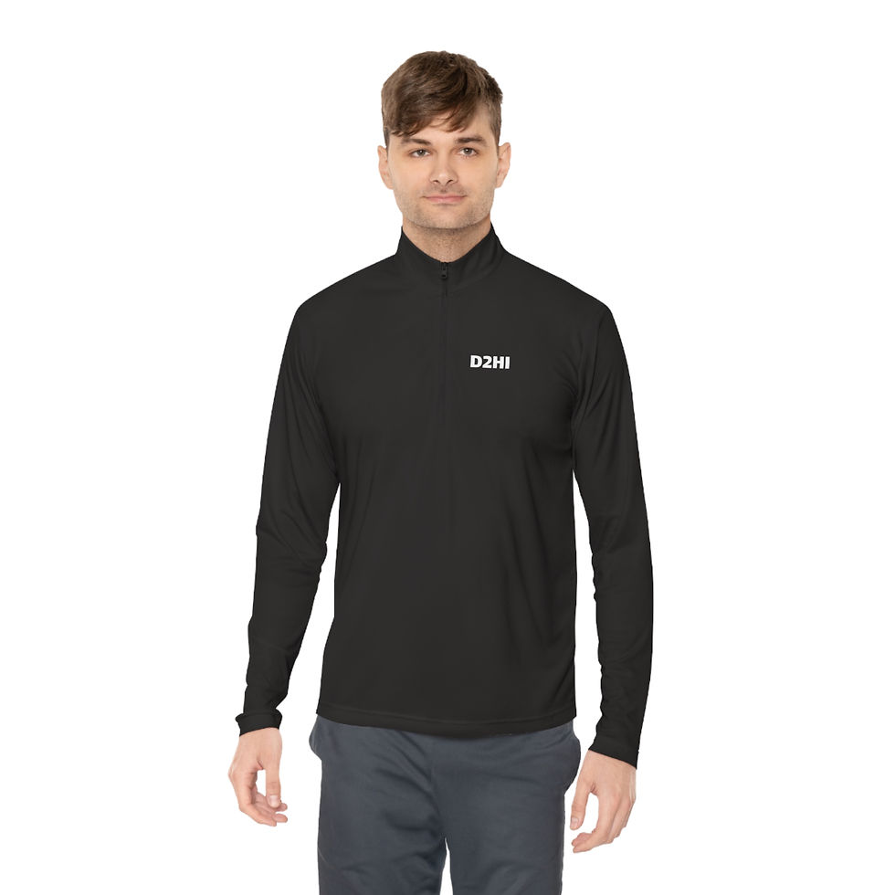Thumbnail: Adult Unisex Quarter-Zip Pullover