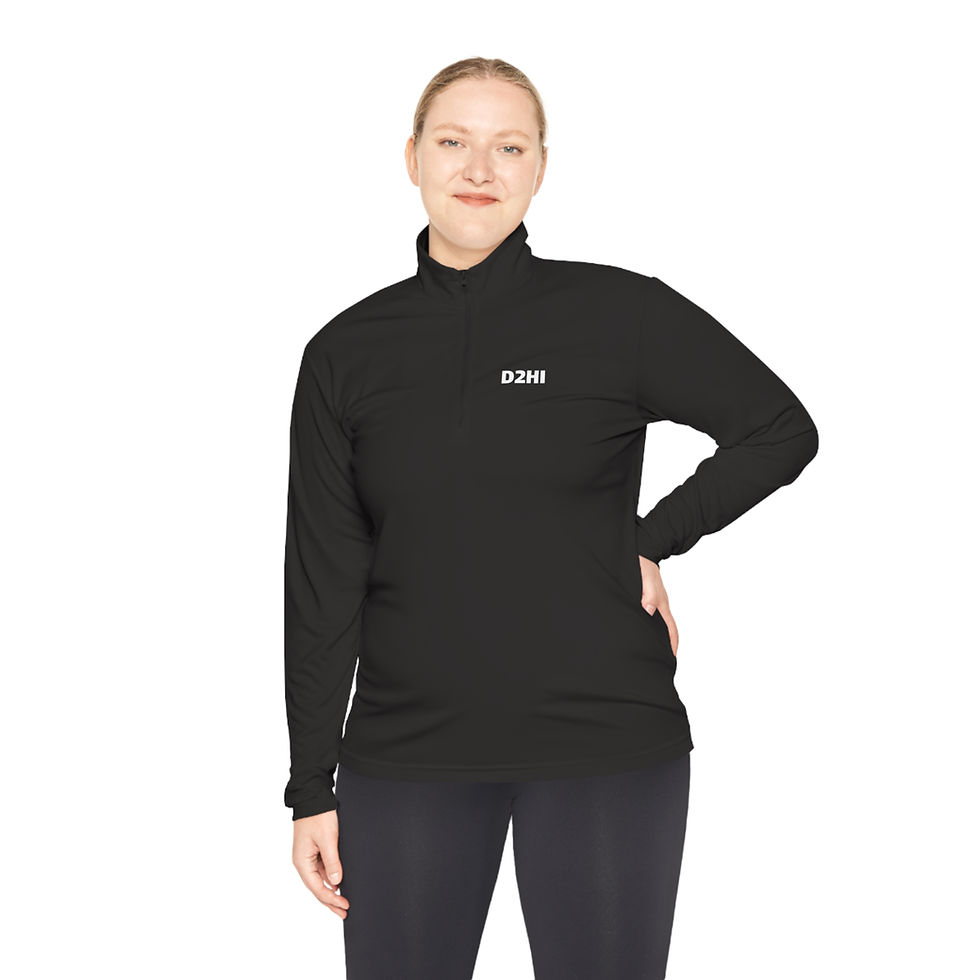 Thumbnail: Adult Unisex Quarter-Zip Pullover