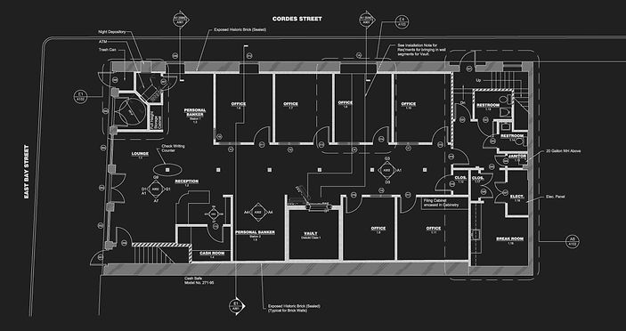 152 East Bay Street First Floor Plan