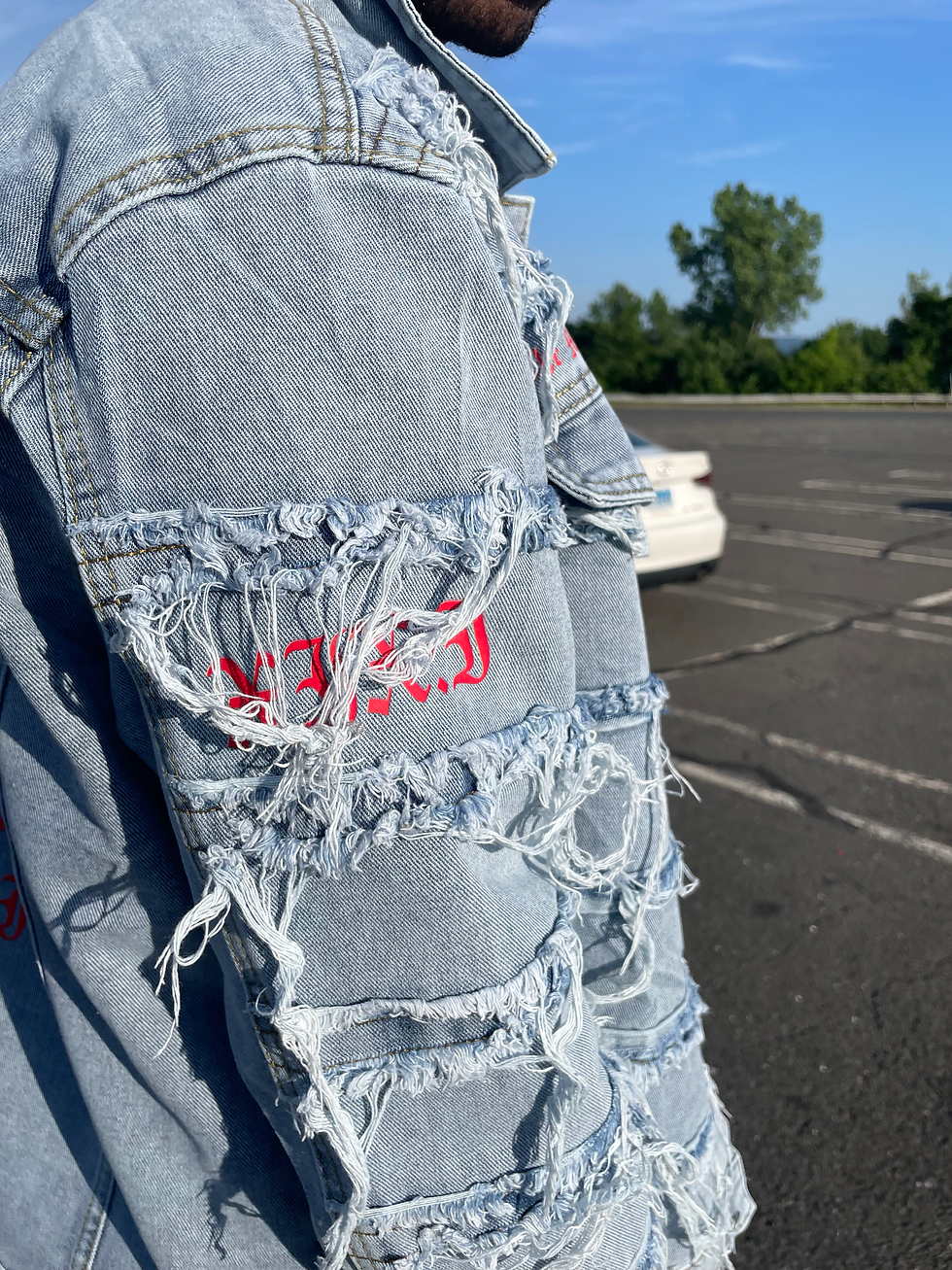 Thumbnail: Distressed Denim Jacket