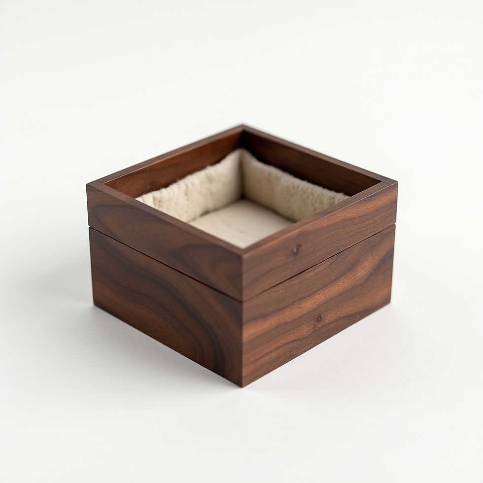 Walnut Keepsake Box