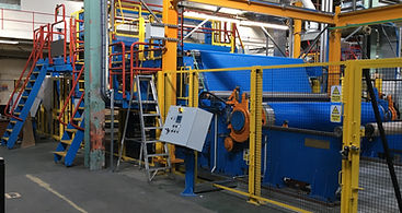 Paper converting machine