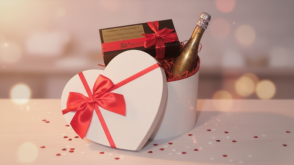 Thumbnail: Chocolate Duo Set – Chocolate Champagne Bottle & Artisan Truffles