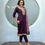Thumbnail: Plum Drape Kurti