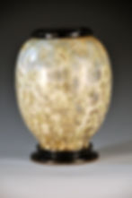 White Crystaline Urn
