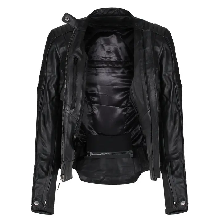 Thumbnail: Valerie Black Leather Jacket