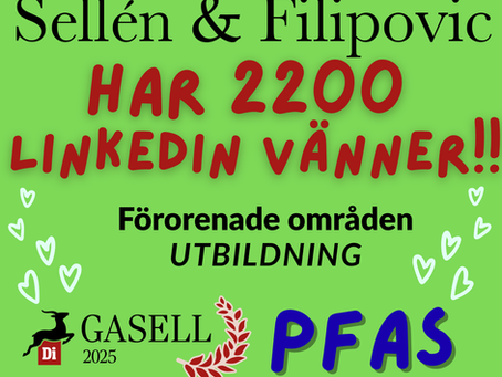 🎉 Vi firar 2 200 följare på LinkedIn🎉