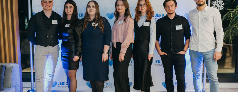 Jericho's Staff at the Awareness Event with Symphony & Kilx in Sarajevo, Bosnia Herzegovina