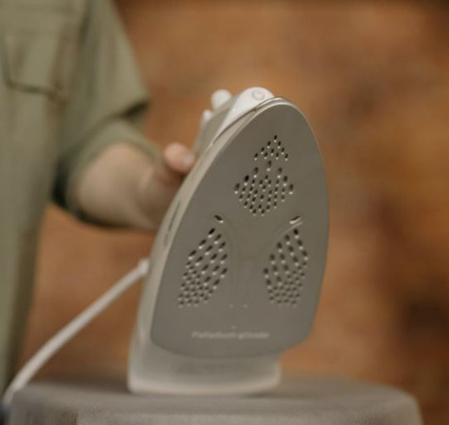 Why black marks appear after ironing?