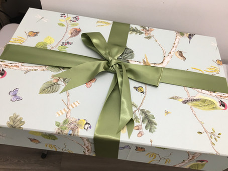 Wedding dress boxes