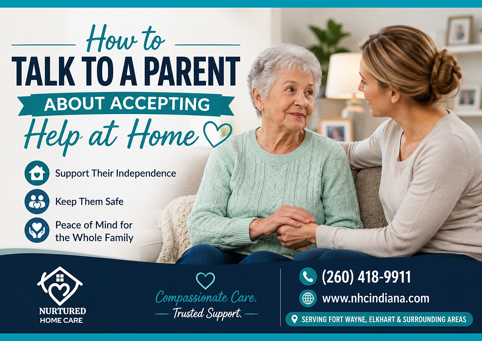 How to Talk to a Parent About Accepting Help at Home