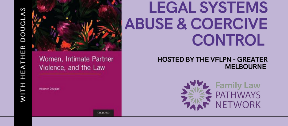 Event Report: Legal Systems Abuse and Coercive Control Webinar