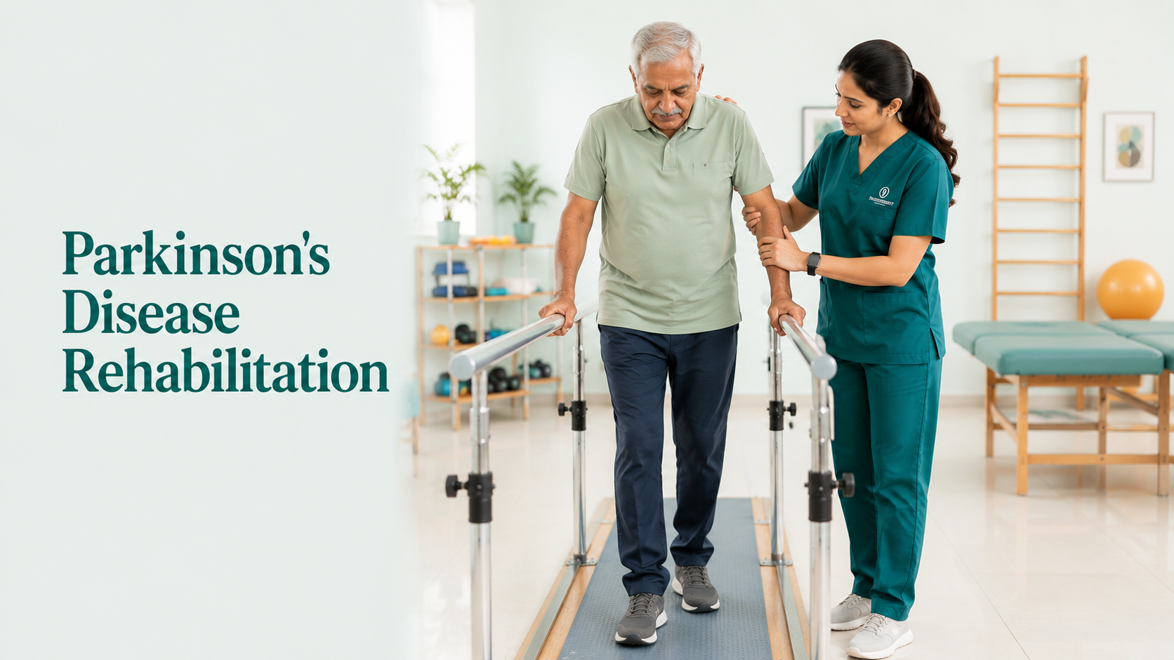 Physiotherapy session in progress at the centre