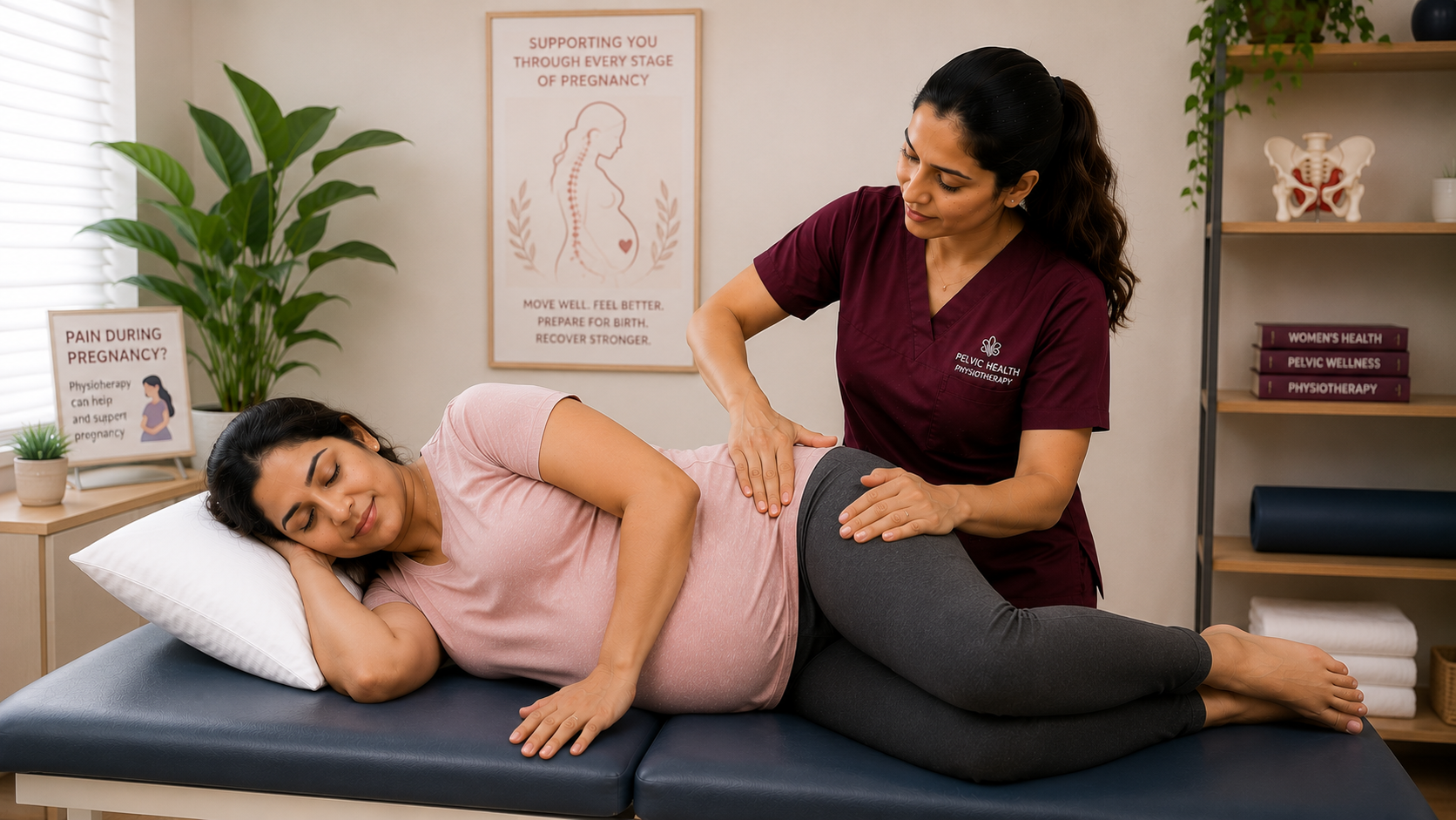 Physiotherapy for pain during pregnancy