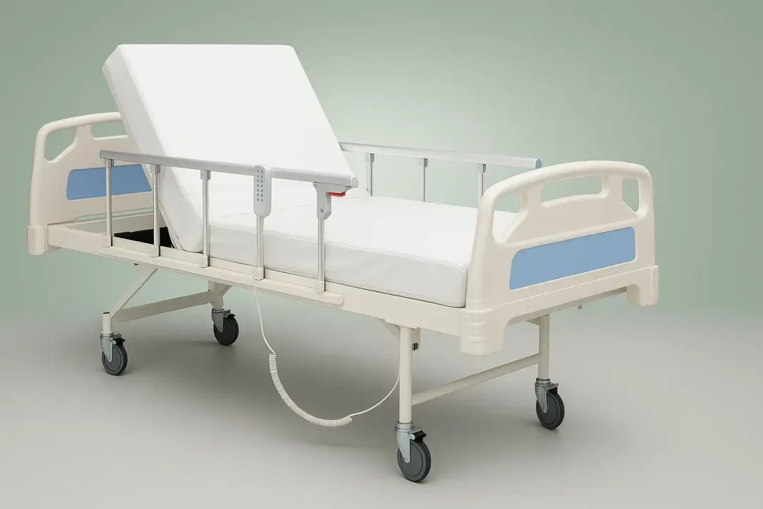 1 function electric hospital bed on rent