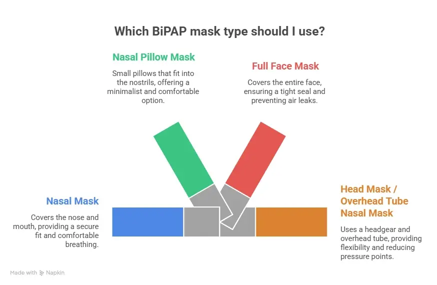 Types of mask.