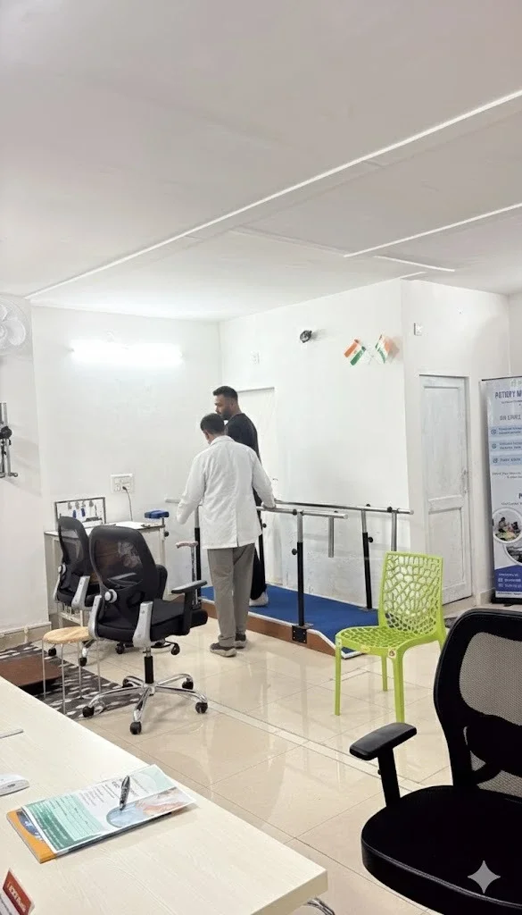 Therapy session in progress at the Sector 71 centre