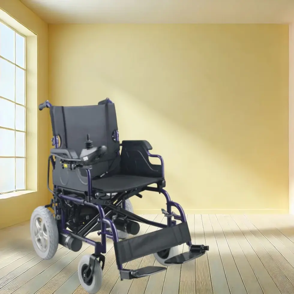 Thumbnail: Esleh Palmchat Electric Wheelchair available in Delhi – smart controls and modern design for everyday use.