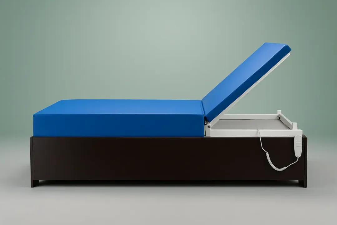 Electric recliner bed for elderly patient at home