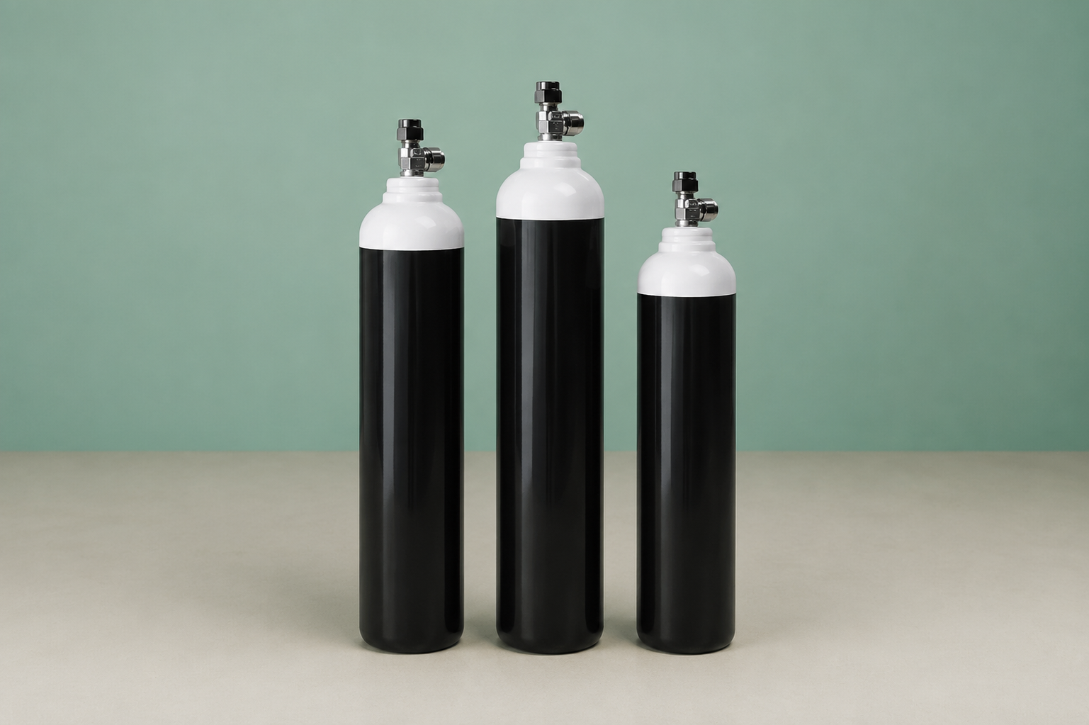 Oxygen cylinder at home