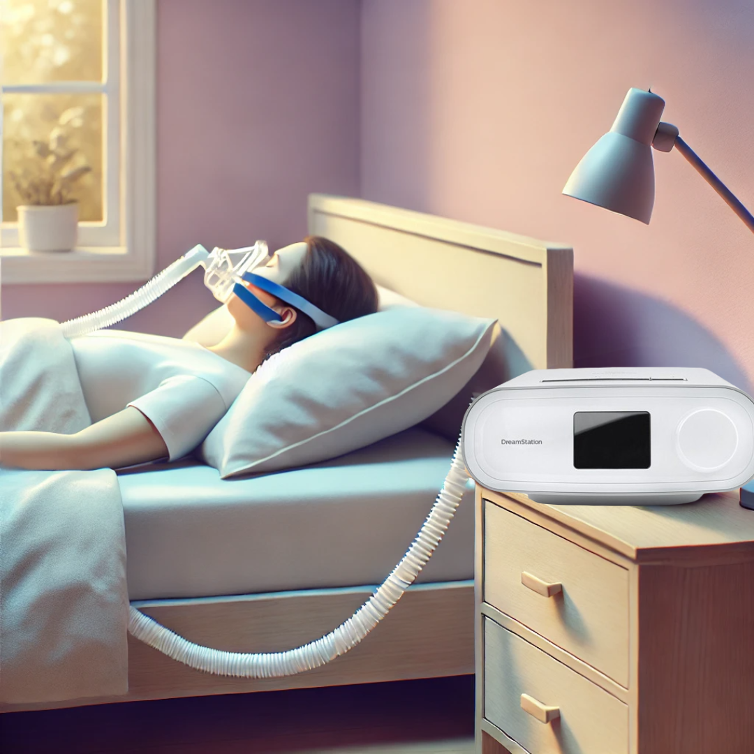 Philips DreamStation BiPAP AVAPS 30 is a sophisticated respiratory device for non-invasive ventilation.