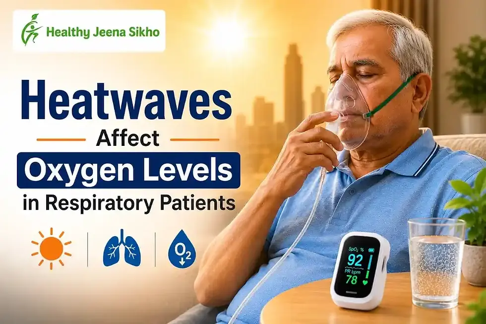 How Heatwaves Affect Oxygen Levels in Respiratory Patients