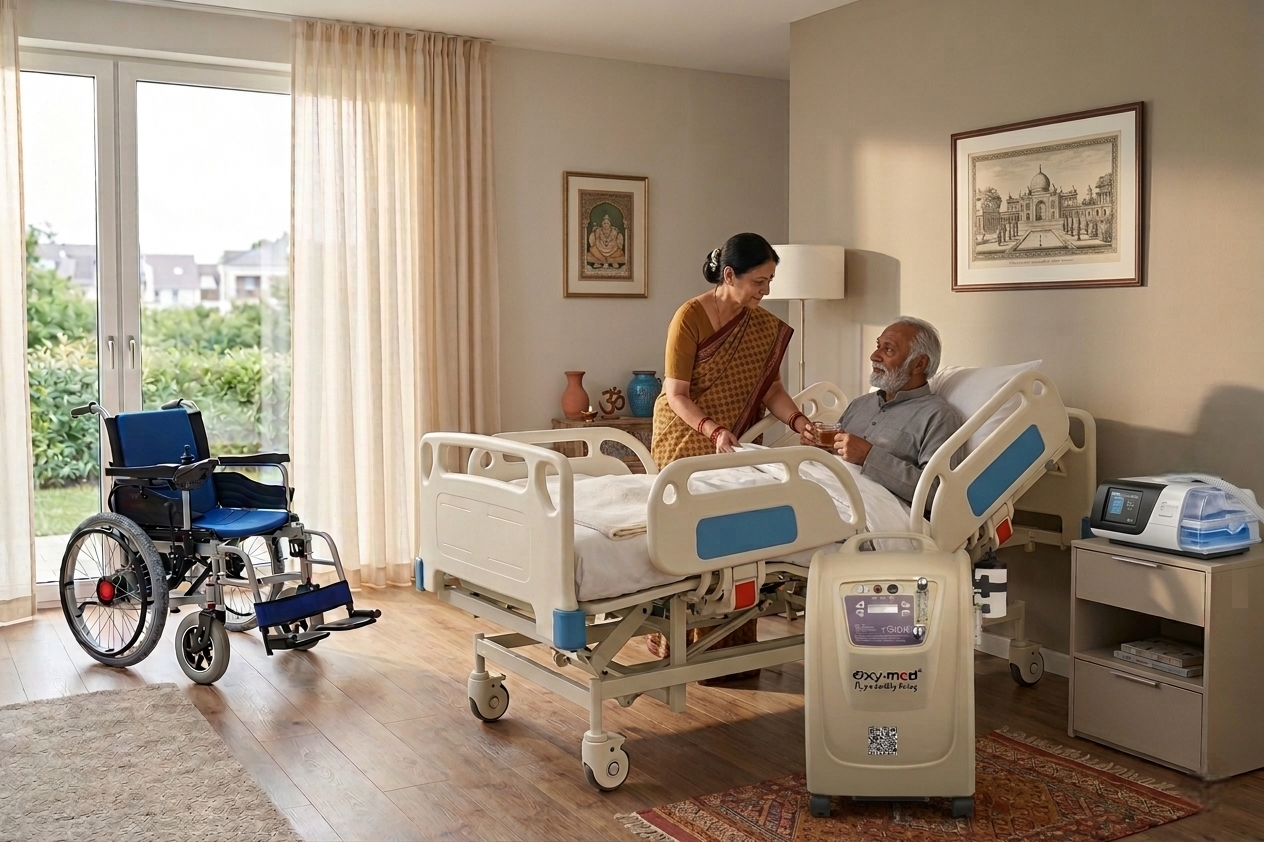 Medical equipment on rent for home care